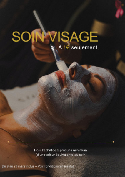 Soin visage à 1,00 €